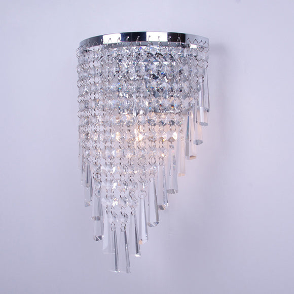 Lámpara de Pared de Cristal para Pasillos Modernos