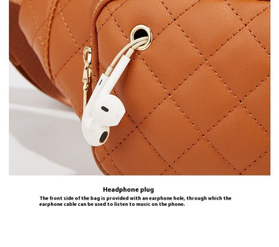 Bolso Bandolera Mujer con Bordado Rombos PU Casual - Image 13