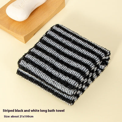 Toalla de Baño Larga Exfoliante Unisex con Tira para Espalda - Image 12