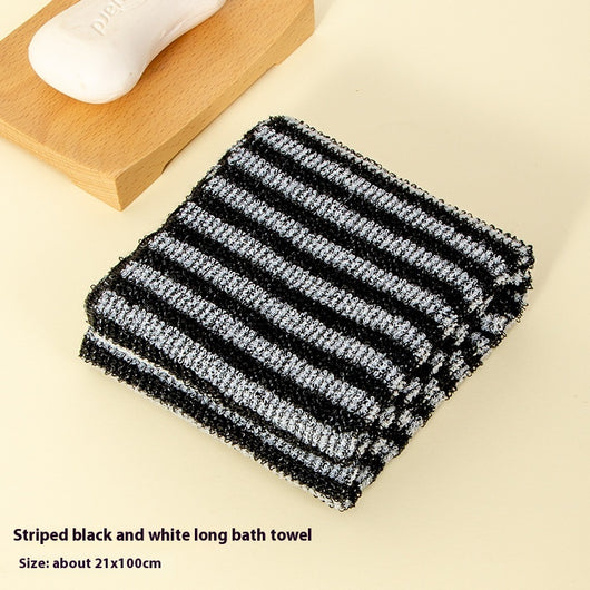 Toalla de Baño Larga Exfoliante Unisex con Tira para Espalda - Image 12