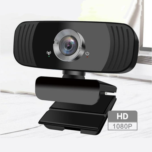 Cámara Web USB 1080P Full HD con Micrófono para Videoconferencias y Clases en Línea