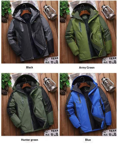 Chaqueta Acolchada Impermeable para Hombre - Estilo Moderno y Protección Total - Image 8