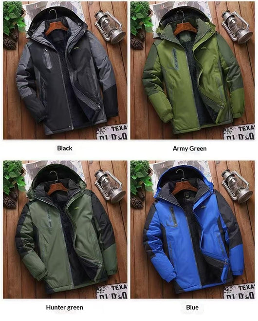 Chaqueta Acolchada Impermeable para Hombre - Estilo Moderno y Protección Total - Image 8