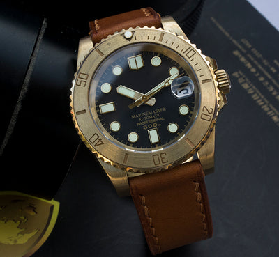 Reloj de Buceo Vintage Bronce Ghost – Sumergible Profesional - Image 7