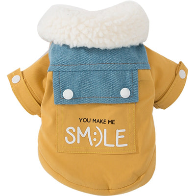 Abrigo Térmico para Mascotas - Chaqueta Gruesa de Invierno para Perros y Gatos