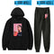 Conjunto Deportivo Estampado con Capucha: Sudadera y Leggings