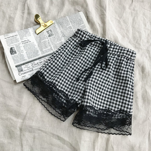 Shorts de Encaje para Niñas