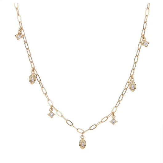 Colar Diamond Dangler