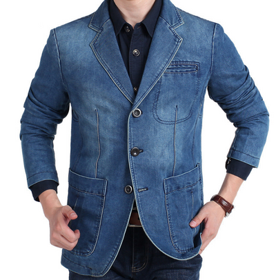 Blazer Denim Inteligente para Hombre y Mujer - Image 9