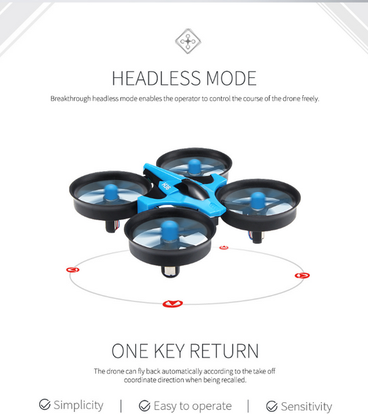 Dron Mini JJRC H36 - Quadcóptero RC con Modo Sin Cabeza y Retorno Automático - Image 2