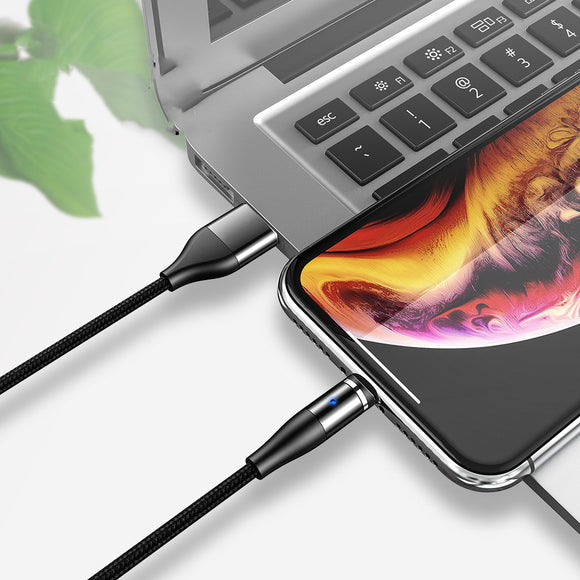Cable Magnético 3 en 1 de 3A - Carga Rápida Universal