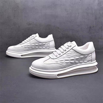 Zapatillas Deportivas Coreanas con Cámara de Aire Elevada - Estilo Casual Versátil - Image 4