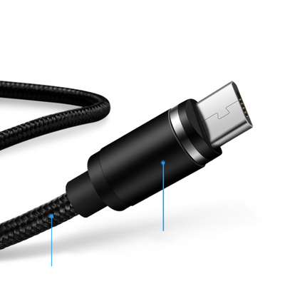 Cable Magnético 3 en 1 de 360° Compatible con Apple - Carga Inalámbrica - Image 3