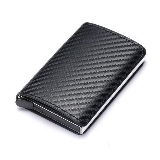 Cartera Automática Anti-magnética de Aluminio con Expulsión