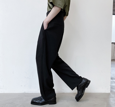 Pantalón Harem de Cintura Alta Corte Recto para Hombre - Image 5
