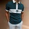 Polo Casual con Patrón 3D y Manga Corta