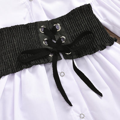 Cardigan Escolar de Algodón Tejido para Niñas - Cuello en V - Image 8