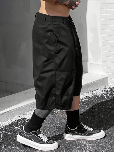 Pantalones Capri de Trabajo Casual Trendy para Hombre Talla Grande - Image 9
