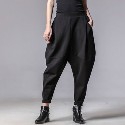 Pantalones Banana Plisados Ajustados