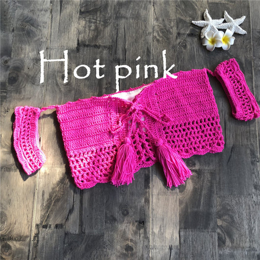Top de Bikini de Crochet Estilo Bohemio y Versátil - Image 11