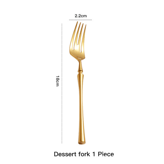 Juego de 4 Piezas de Cubertería de Acero Inoxidable para Carnes - Image 14