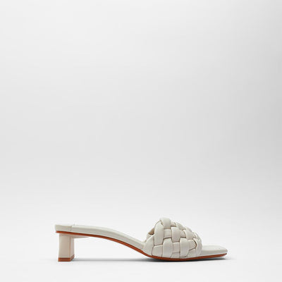 Sandalias Tejidas de Tacón Alto - Image 11