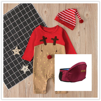Mameluco Navideño con Diseño de Reno - Image 17