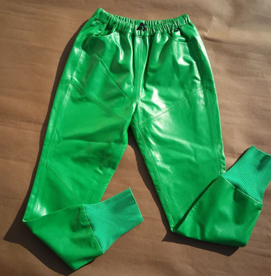 Pantalones de Cuero Gamuza Auténtica - Image 2
