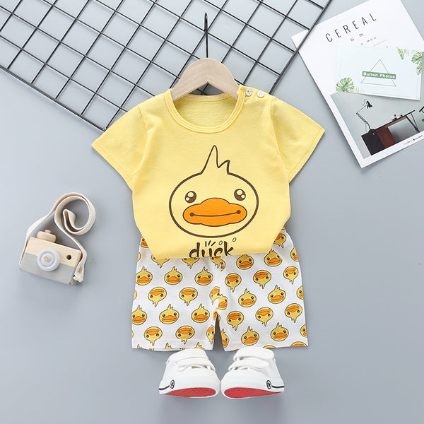 Conjunto Infantil de Manga Corta con Diseño Animado - Image 16
