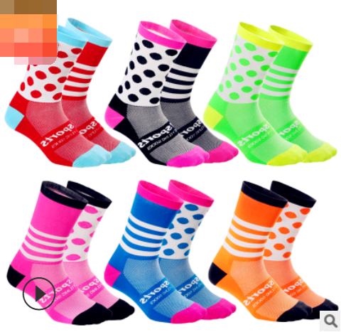 Calcetines de Compresión para Ciclismo Cuatro Estaciones Unisex