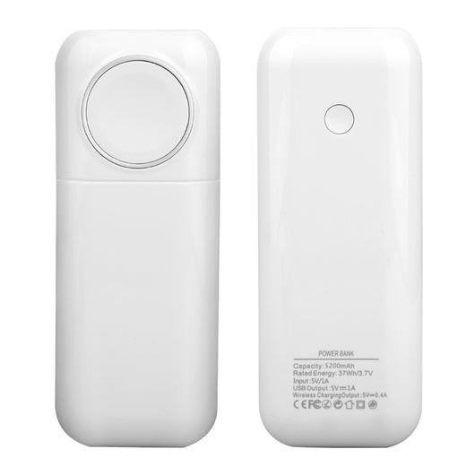 Banco de Energía con Carga Inalámbrica 5500mAh Multifunción