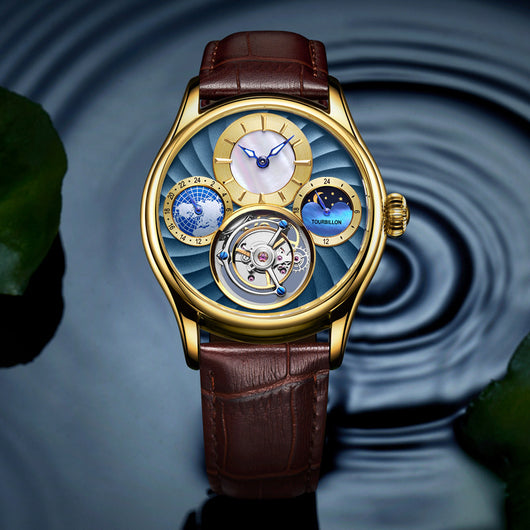 Reloj Mecánico Automático Hueco para Hombre de Negocios - Image 9