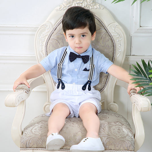 Traje Romper Caballero para Bebé Varón de Manga Corta - Image 8