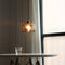 Luminária Pendente Industrial de Vidro - Design Artístico Moderno