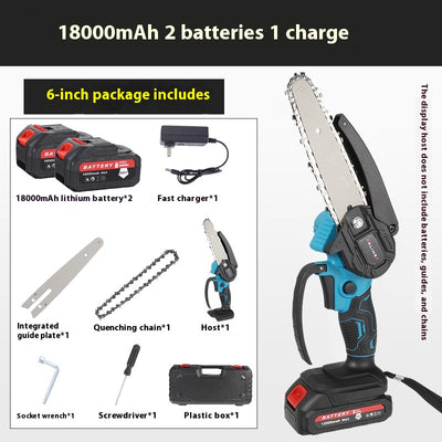 Motosierra Eléctrica Recargable 6 Pulgadas con Batería de Litio - Image 6