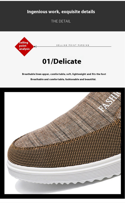 Zapatos Casuales de Lona Transpirables para Hombre - Image 30