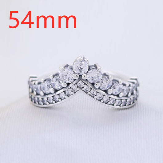 Anillo de Corona de Circonia Cúbica - Diseño Princesa - Image 15