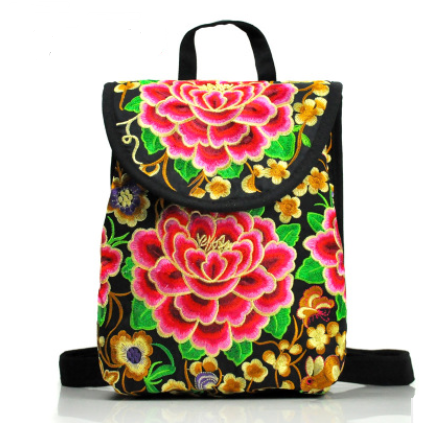 Bolso Bordado para Dama con Hombros Decorados - Image 11