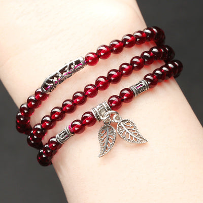 Pulsera de Granate Natural - Image 2
