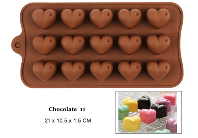 Molde de Silicona para Chocolate 29 Formas - Herramientas Antiadherentes para Repostería - Image 15