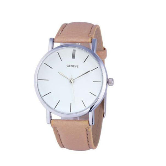 Reloj Deportivo Geneva con Correa de Cuero PU - Image 4