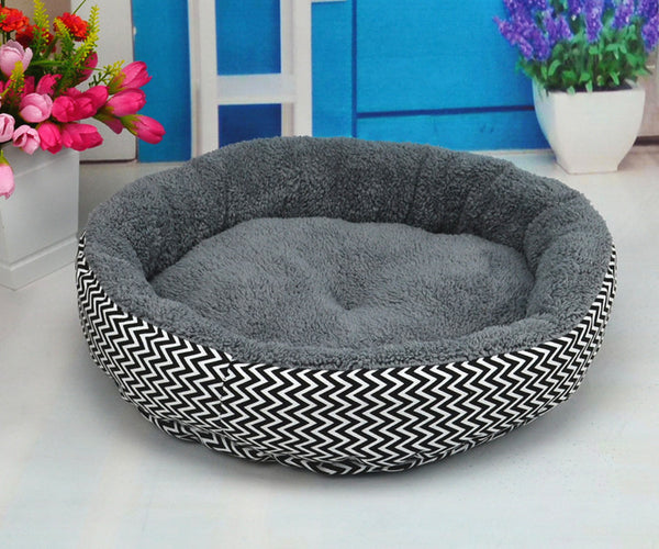 Cama Acondicionada para Gatos con Cojín Corrugado y Lona Resistente