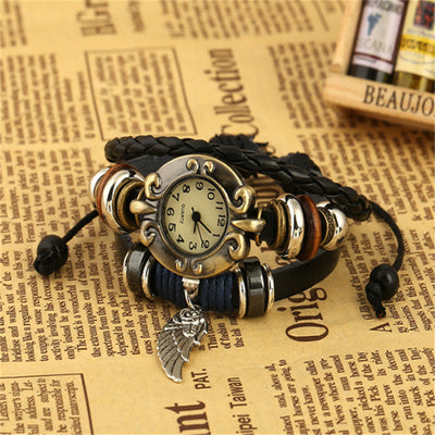 Reloj Pulsera de Cuero Vintage - Image 5
