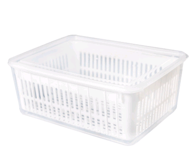 Contenedor de Almacenamiento de Frutas y Verduras con Drenaje para Refrigerador - Image 4