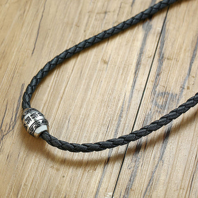 Collar Colgante Tai Perla en Acero Titanio - Image 4