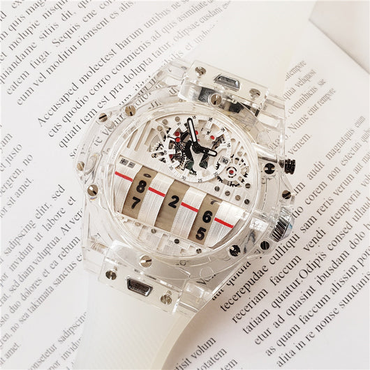 Reloj de Cuarzo con Caja Transparente - Image 13