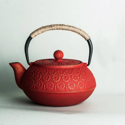Tetera de Hierro Colado Chifumi Roja - Image 36