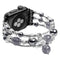 Pulsera de Ágata con Cuentas Artesanales