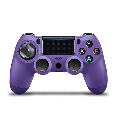 Rose gold wireless game controller with dual vibration, Bluetooth, and action buttons for PS4, PC, and P3. - Image 16