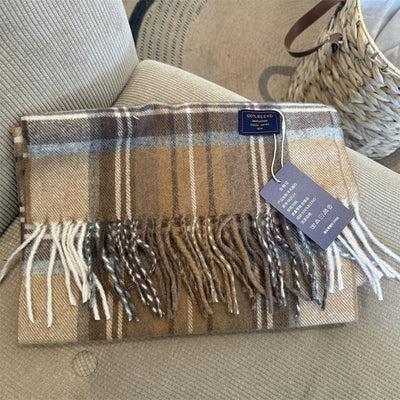 Bufanda Cuadros Lujo Cashmere Unisex - Image 12